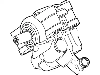 Насос гидроусилителя руля FORD 8W7Z-3A674-BRM