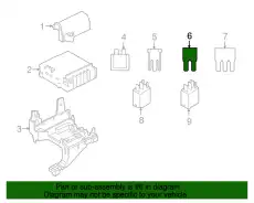 CIRCUIT BREAKER ASY DG9Z-14526-M FORD