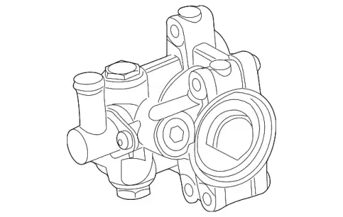 Насос гидроусилителя руля FORD AS4Z-3A674-ARM