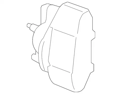 Суппорт тормозной 7L8Z-2B120-B FORD