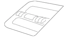 Фонарь задний FORD DG1Z-13405-M