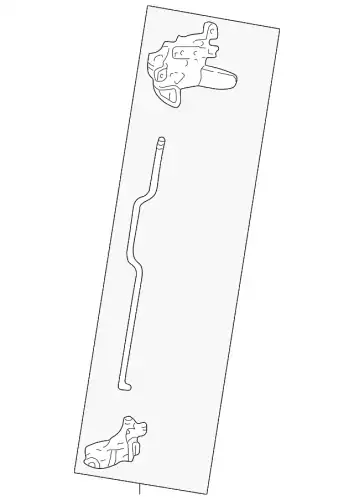 Замок двери 6L3Z-18264A01-C FORD