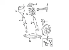 Пружина передней подвески 3L1Z-5310-CA FORD