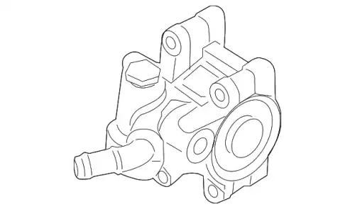 Насос гидроусилителя руля FORD 9L5Z-3A674-BRM