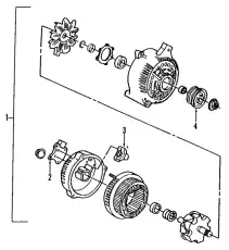 Генератор FORD E7PZ-10346-LRM1