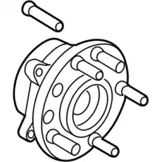 Ступица FORD FR3Z1109A