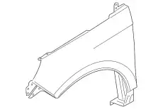 FENDER ASY - FRONT GT4Z-16006-A FORD