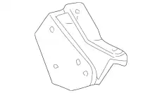 Кронштейн рычага передней подвески 1C3Z-3B178-AA FORD