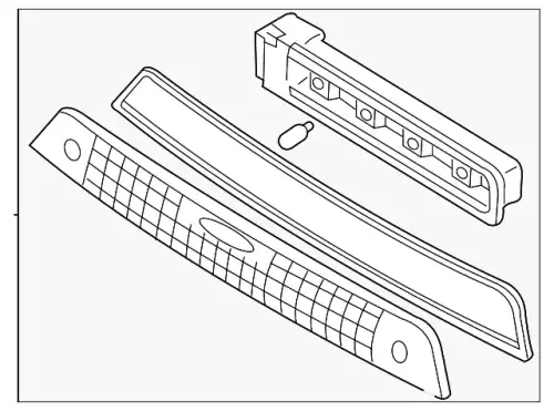 Фонарь задний FORD 5S4Z-13A613-BB
