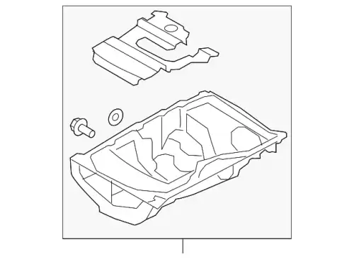 Поддон картера двигателя FORD 1S7Z-6675-D
