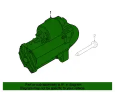 Стартер FORD F1FZ-11002-A