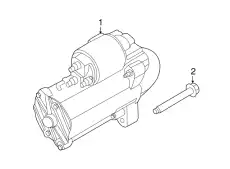 Стартер FORD F1FZ-11002-A