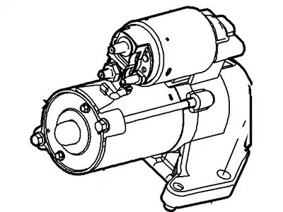 Стартер FORD DU2Z-11V002-EARM