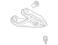 Рычаг подвески FORD 2L3Z-3079-AC
