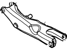 Рычаг подвески FORD 5F9Z-5A649-FR