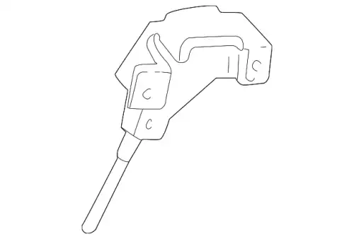 Замок двери 6C3Z-28264A00-A FORD