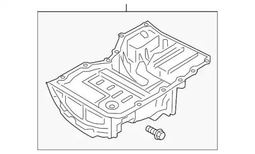Поддон картера двигателя FORD CP9Z-6675-A