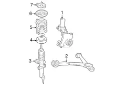 Кулак поворотный FORD 3F2Z-3K186-AA