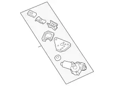 Мотор стеклоочистителя 6W7Z-17508-AARM FORD