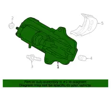Стартер FORD 6G9Z-11002-L