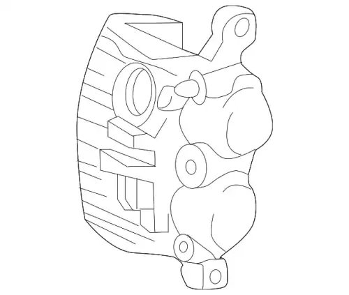 Суппорт тормозной 6L3Z-2552-AC FORD