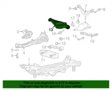 Рычаг подвески FORD 6E5Z-5A649-AB