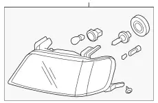 Фара FORD 5E6Z-13008-BA