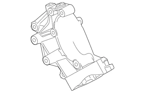Кронштейн насоса ГУР BC3Z-3A732-C FORD