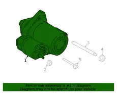 Стартер FORD GN1Z-11002-C