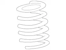 Пружина передней подвески 4L2Z-5310-EA FORD