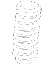 Пружина передней подвески 5C3Z-5310-EA FORD
