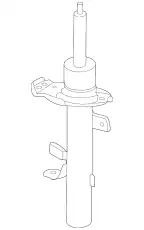 SHOCK ABSORBER ASY - FRONT EJ7Z-18124-G FORD