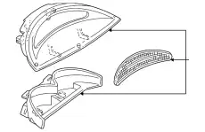 Фонарь задний FORD 2F1Z-13A613-AAC
