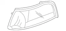 Указатель поворота BW3Z-13200-A FORD