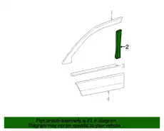 Молдинг стойки двери 4W1Z-5420555-AAA FORD
