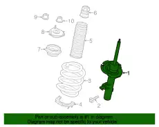 SHOCK ABSORBER ASY CK4Z-18124-E FORD