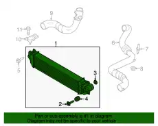 COOLER ASY - ENGINE DG9Z-6K775-C FORD