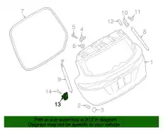 GLASS - REAR WINDOW EJ7Z-7842006-A FORD