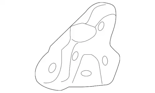 Кронштейн опоры двигателя 5L2Z-6030-AA FORD