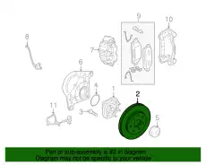 Тормозной диск FORD 5L3Z-1125-BA ,