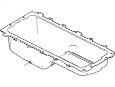 Поддон картера двигателя FORD F8UZ-6675-AA