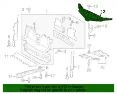 DUCT - AIR KA1Z-16A238-A FORD