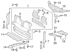 DUCT - AIR KA1Z-16A238-A FORD