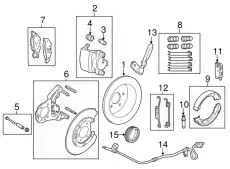 Датчик ABS FORD 6W1Z-2C190-B