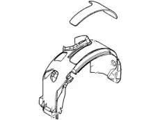 Подкрылок FORD AM5Z-16103-A