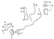 TUBE ASY 6L3Z-3A713-F FORD