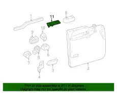 Ручка двери FORD BC3Z-14527-AA