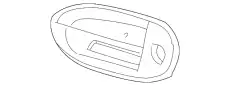 Ручка двери FORD 4F1Z-5422404-ACPTM