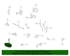 Ручка двери FORD 4F1Z-5422404-ACPTM