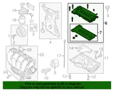 FM5Z6582E COVER - CYLINDER HEAD FORD